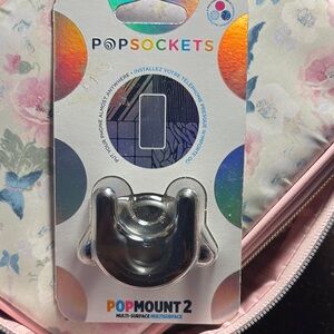 PopSockets PopMount 2 Multi-Surface Holder - Silver